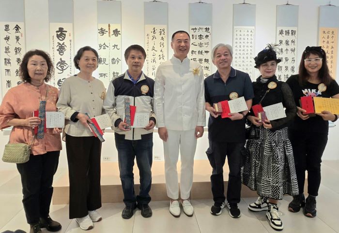 臺北科大「三月春暉」:和氣大愛書法賽、孫瑞吉教授墨藝展傳承文化