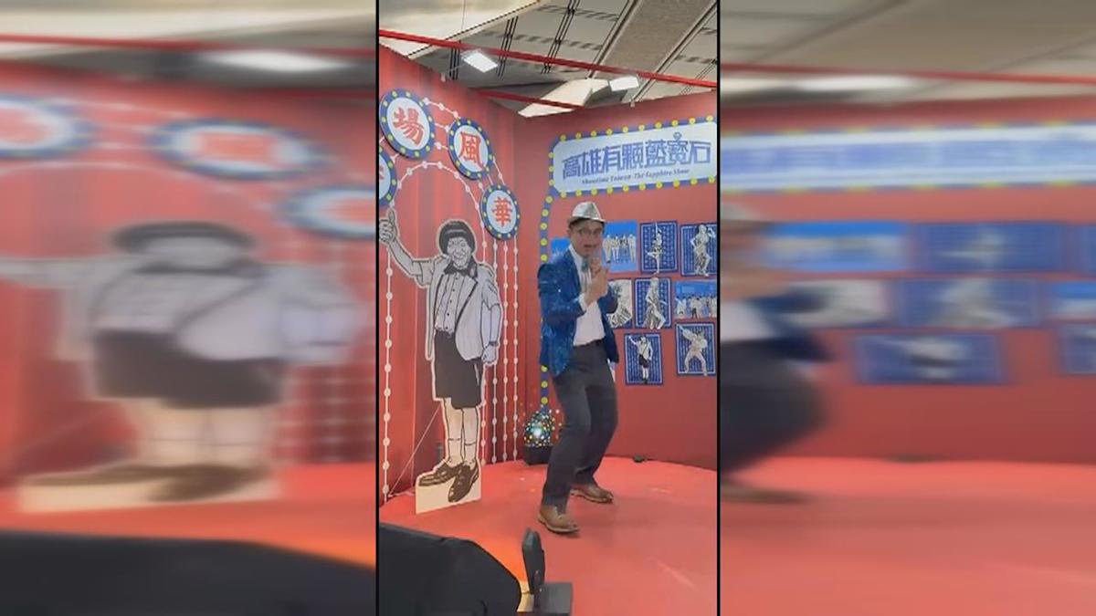 決戰高雄市長！賴瑞隆漆彈場展矯健身手，歌廳秀「熱線你和我」吸睛全場