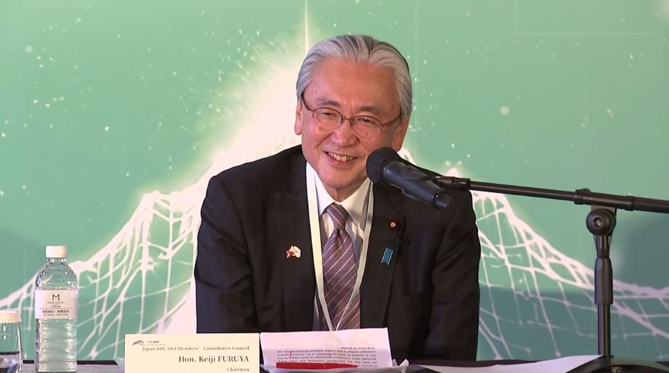 日華懇會長古屋圭司訪台挺民主 中國祭資產凍結與入境禁令反制