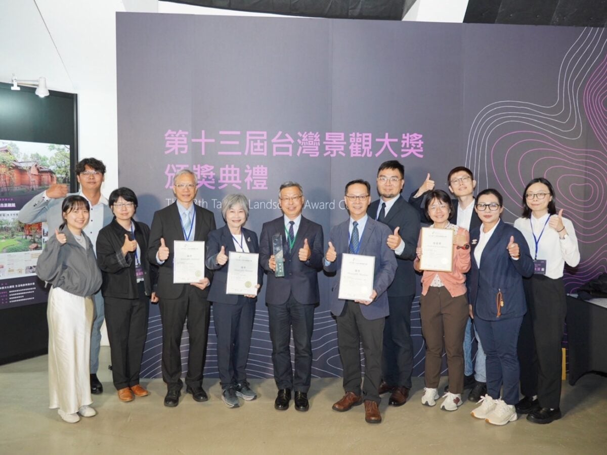 數據揭示:台中建設局橫掃台灣景觀大獎4獎項 城市美學治理寫新頁