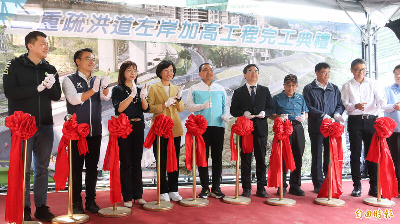 15億防洪新里程:二重疏洪道左岸堤防加高至10公尺,五股洲子洋擁200年防護力