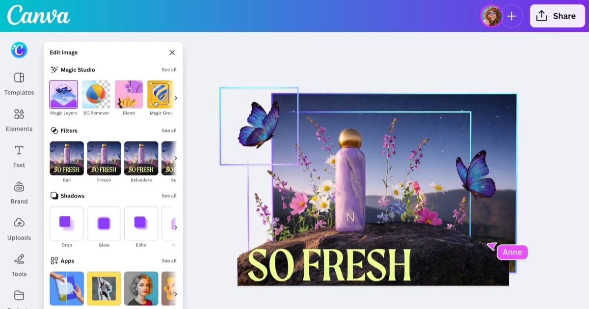 Canva 新功能「魔術圖層」解決 NotebookLM 圖片簡報編輯難題