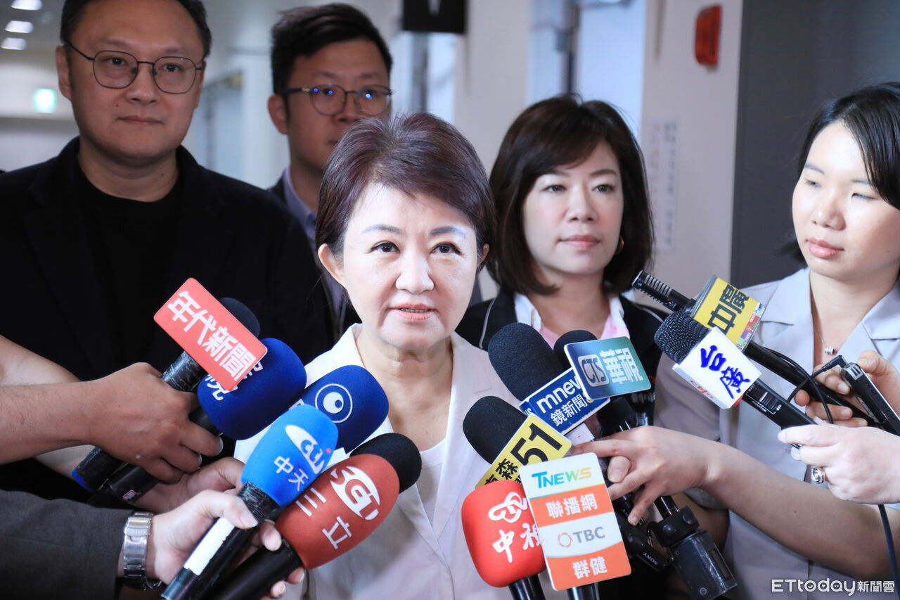 江啟臣贏得國民黨台中市長初選 盧秀燕號召藍營大團結