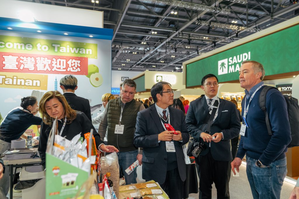 台南農產驚豔倫敦食品展 黃偉哲快閃英國拚國際商機