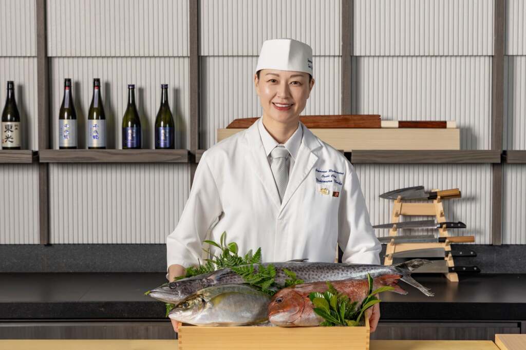 高雄日航酒店創紀錄！日籍女主廚西村德子領軍「飛翔－鮨」春季饗宴