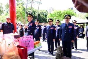 警政署春祭典禮莊嚴舉行 張榮興署長率眾緬懷因公殉職警察英靈