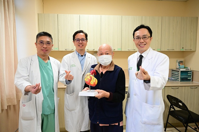 83歲老菸槍靠TAVI手術重獲新生 南投跨院合作成功搶救主動脈瓣膜狹窄患者
