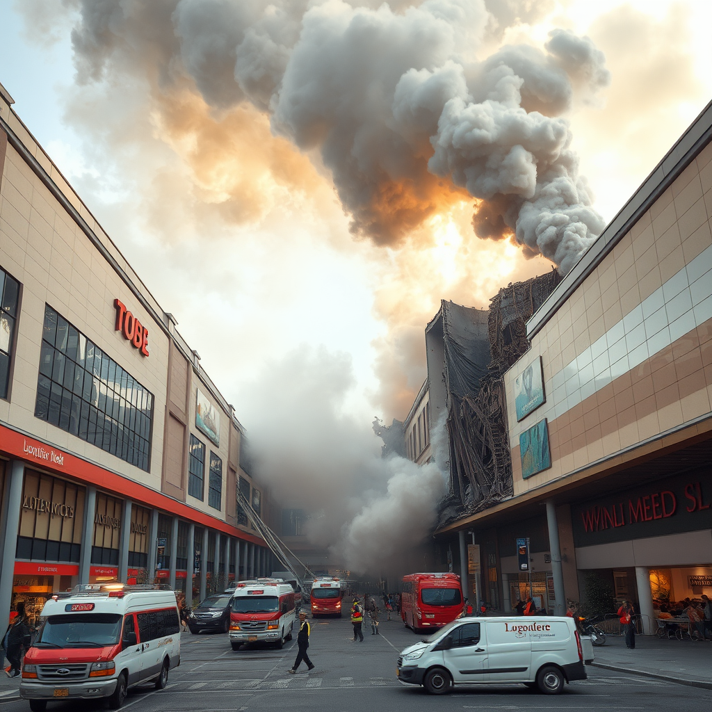 熊本地震後 AEON 購物中心大爆炸　至少4人死亡、20至30人失聯