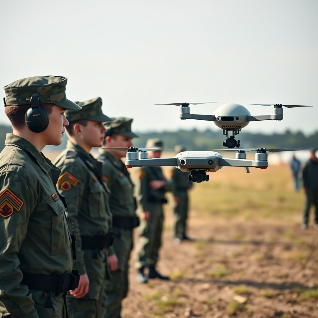 無人機首登三軍入伍訓練：16小時培訓新血，科技作戰根基穩固