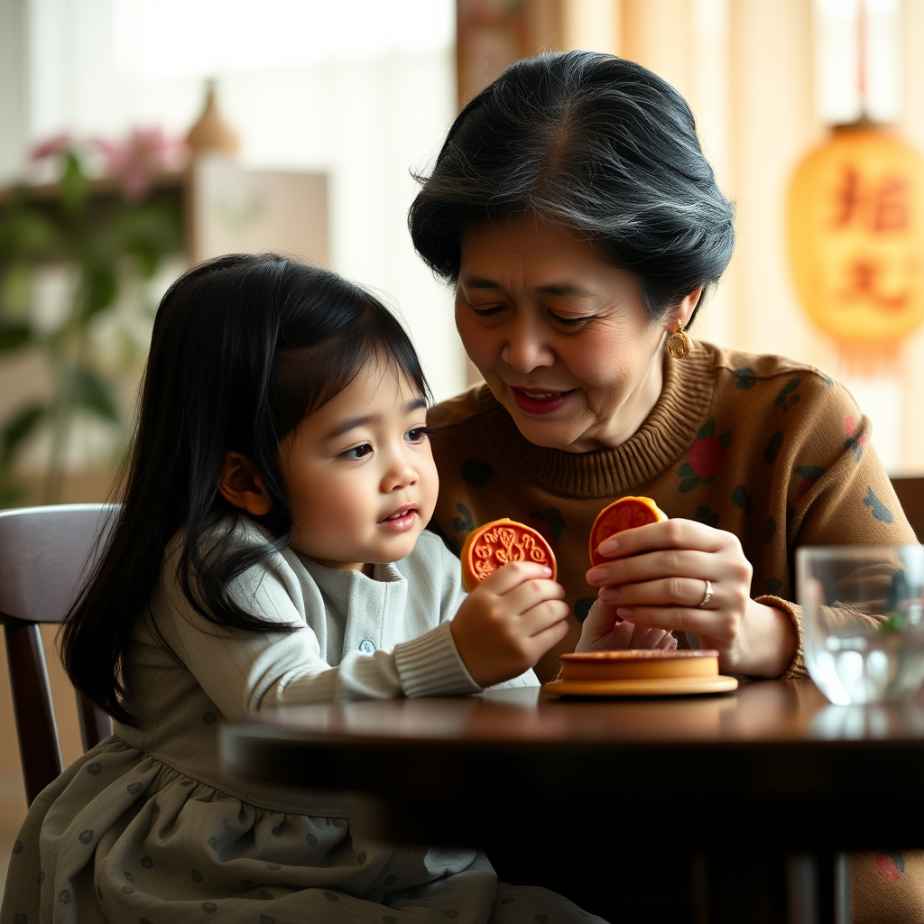 中秋節前夕,林逸欣一句「拿一個給爸爸吃」惹哭全網