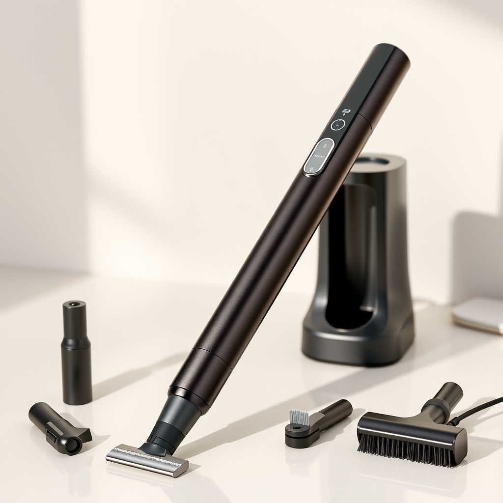 DIKE V2 Slim 筆型吸塵器系列登場，輕盈設計與自動集塵基座引領清潔新風尚