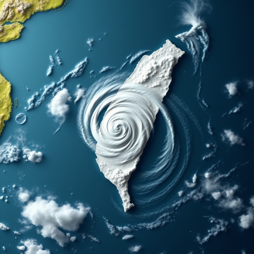 颱風白海豚不轉彎了？關鍵一周決定臺灣風雨命運