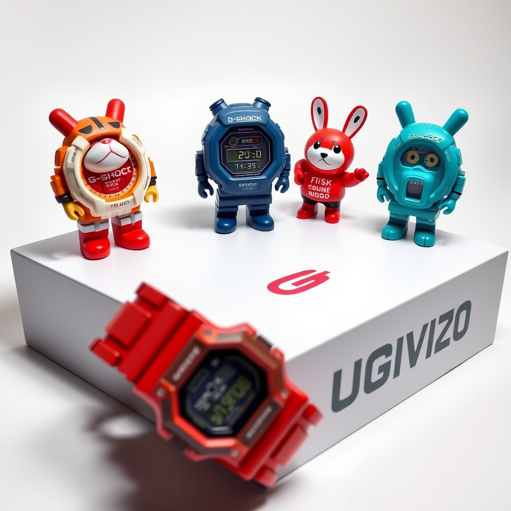 G-SHOCK x NIGO 聯名周邊大公開！4 款公仔、托特包超帥必收