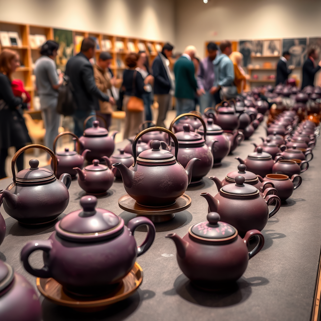 南投紫砂壺聯展揭開序幕：探索茶文化與陶藝之美