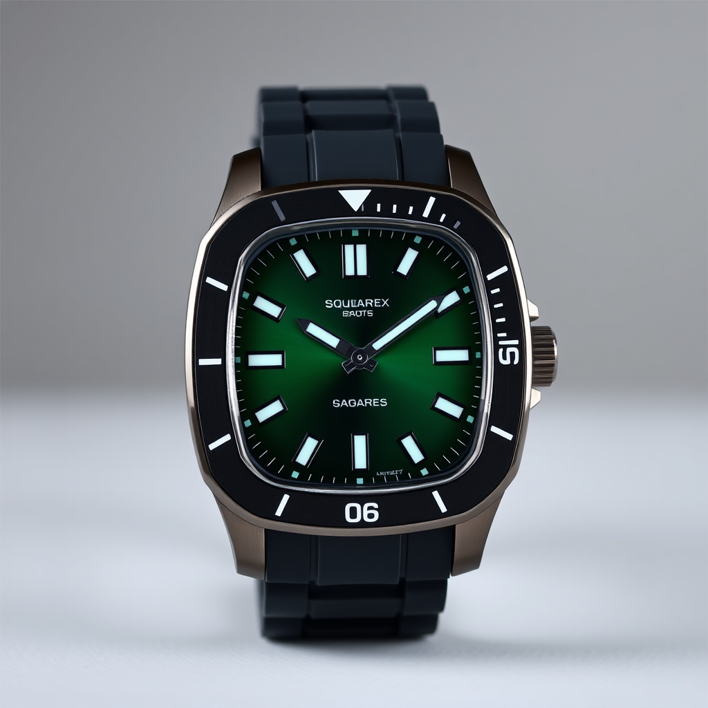 Bell & Ross 推出限量500只 BR-03 GMT Green Lum,北極光綠色夜光引領雙時區潮流